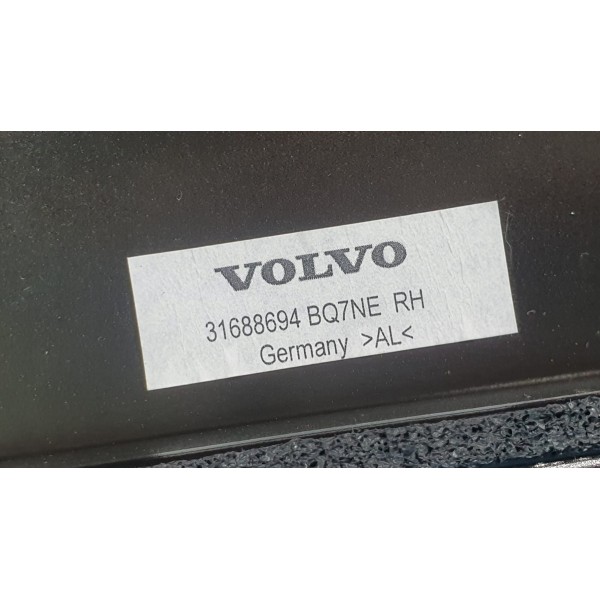 Friso Porta Traseira Direita Volvo Xc90 T8 Inscription 2022 Preto
