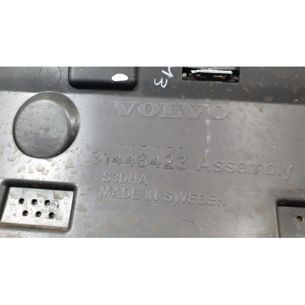 Aplique Inferior Porta Traseira Esquerda Volvo Xc90 T8 2022 Traseira Esquerda Azul-escuro