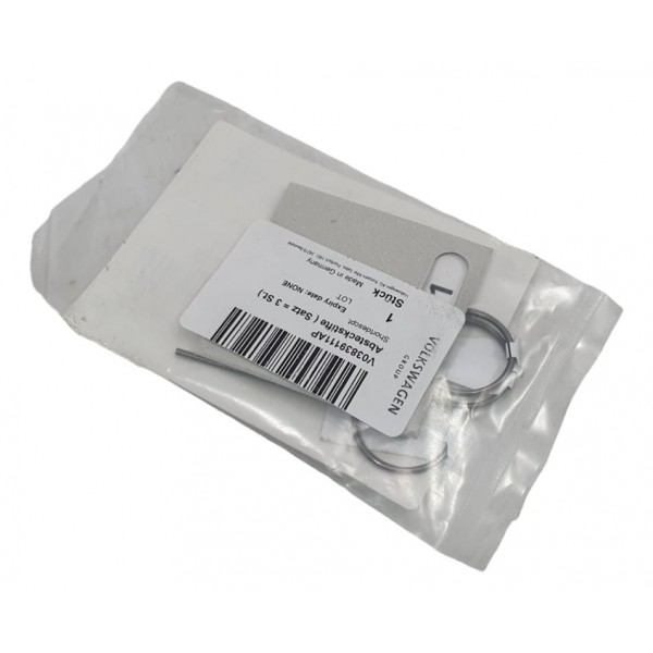 Alfinete Pino De Instalação 3 Pçs Audi Porsche V03839111ap