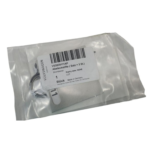 Alfinete Pino De Instalação 3 Pçs Audi Porsche V03839111ap