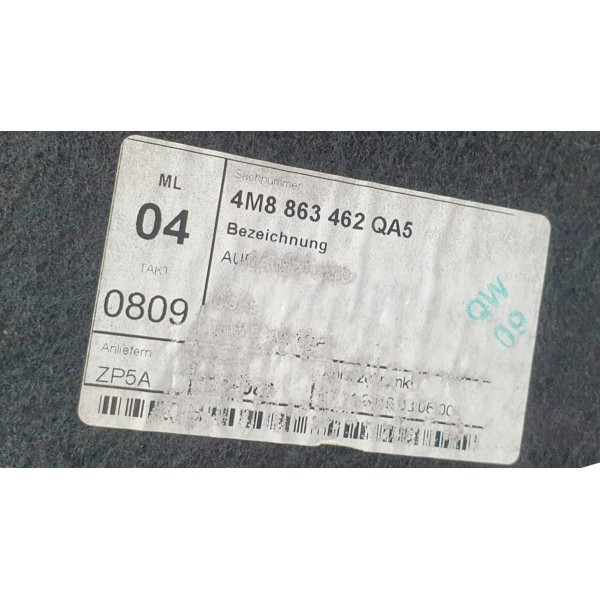 Forro Tampão Assoalho Porta-malas Audi Q8 2020