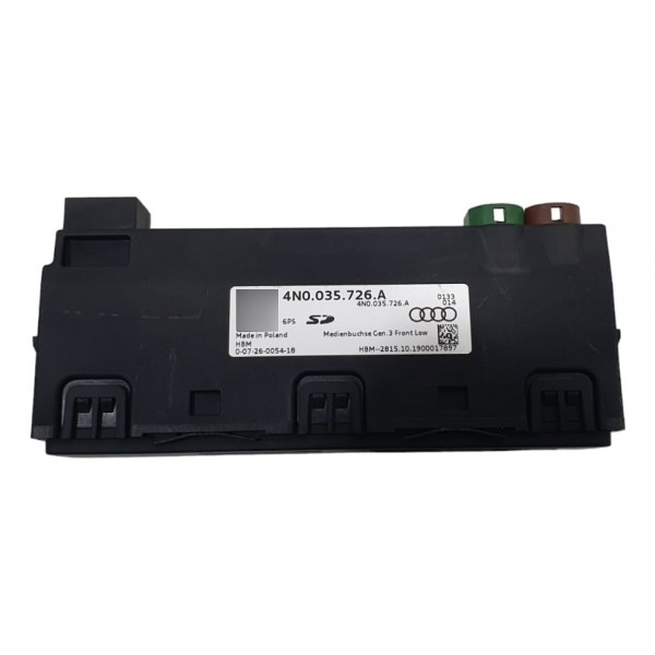 Entradas Auxiliares Usb Sd (avaria) Audi Q8 2020
