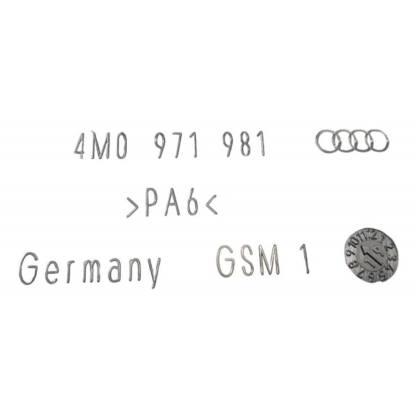 Tampa Acabamento Banco L/esquerdo Audi Q8 2020