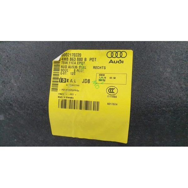 Forro Porta-malas L/direito Audi Q8 2020