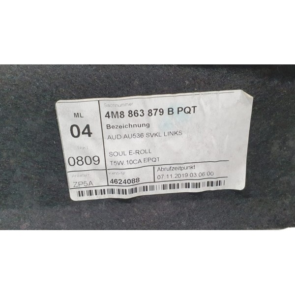 Forro Porta-malas L/esquerdo Audi Q8 2020
