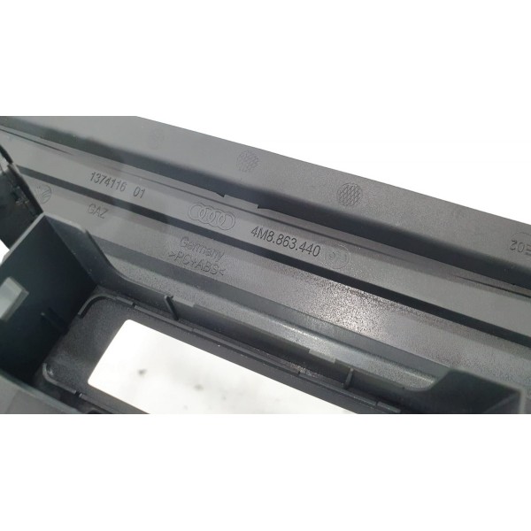 Moldura Console Traseiro Audi Q8 2020 /4m8864147