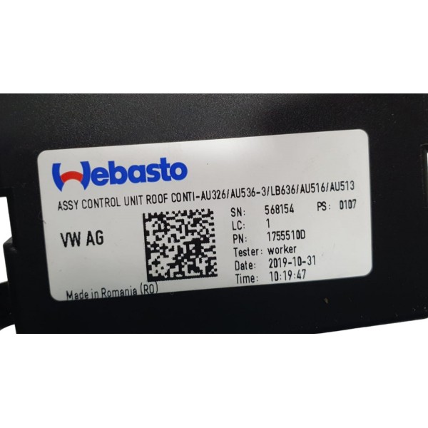 Motor Vidro Teto Solar Audi Q8 2020
