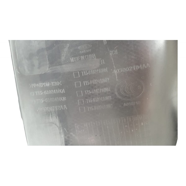 Forro De Porta Dianteira Esquerda Chery Tiggo 7 1.5 2022