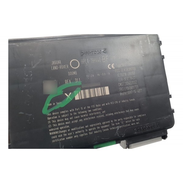 Módulo Chave De Presença Keyless Range Rover Velar P300 2020