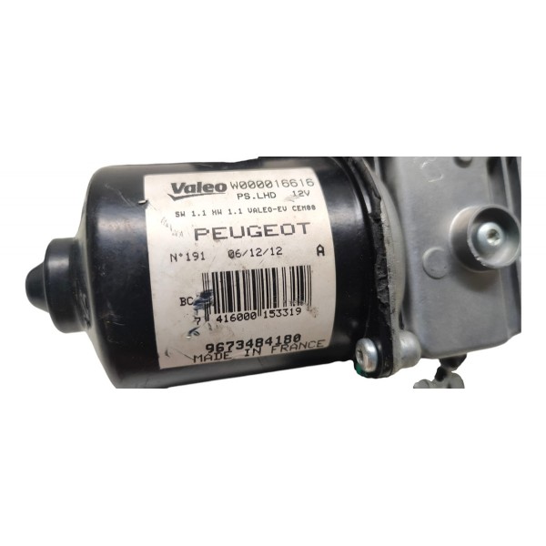 Motor Limpador Vidro L/d  Peugeot Rcz 2012