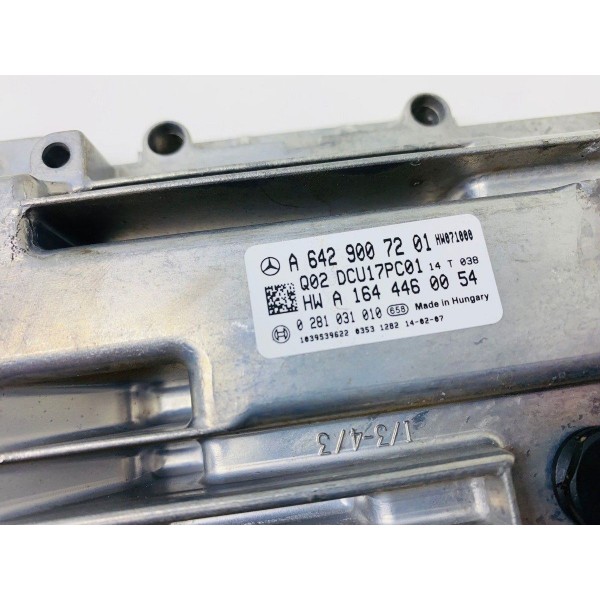 Módulo Controle Gases Mercedes-benz Ml350 Diesel 2015