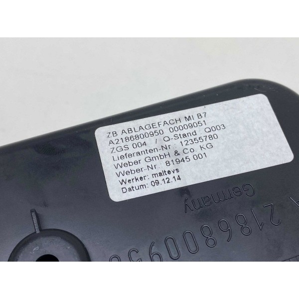 Porta Objeto Mercedes Cls 400 2015 A2186800950