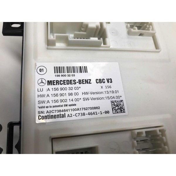Módulo Cbc V3 Mercedes-benz A200 2017 A1569003203