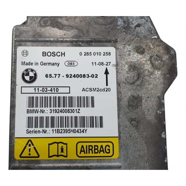 Módulo Carroceria (deflagrado) Bmw X6 E71 2011 9240083