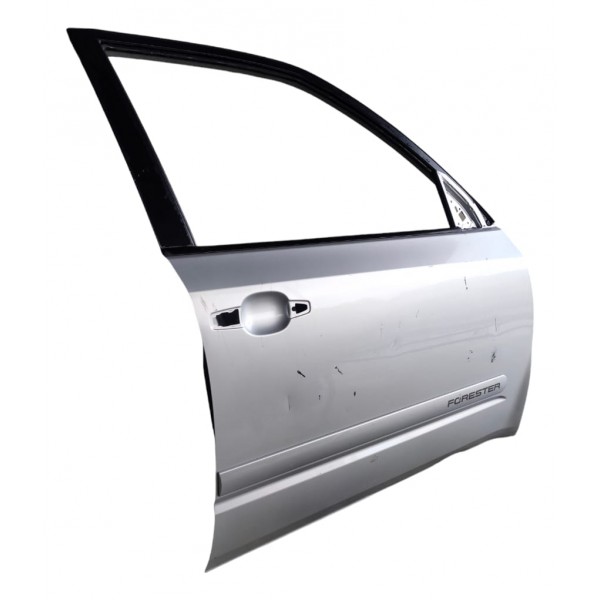 Porta Dianteira Direita Subaru Forester 2009 (c/ Detalhe) Cinza