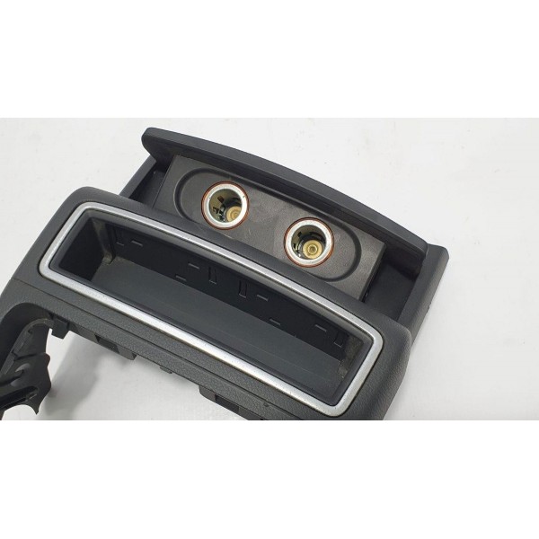 Moldura Traseira Console Central Porta Objetos Audi A7 2012