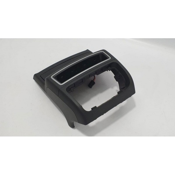 Moldura Traseira Console Central Porta Objetos Audi A7 2012