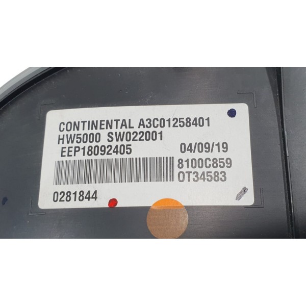 Painel De Instrumentos Mitsubishi Eclipse Cross Hpes 2021 Preto