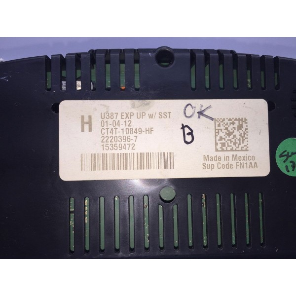 Painel De Instrumentos Ford Edge 3.5 2012  Ct4t-10849-hf
