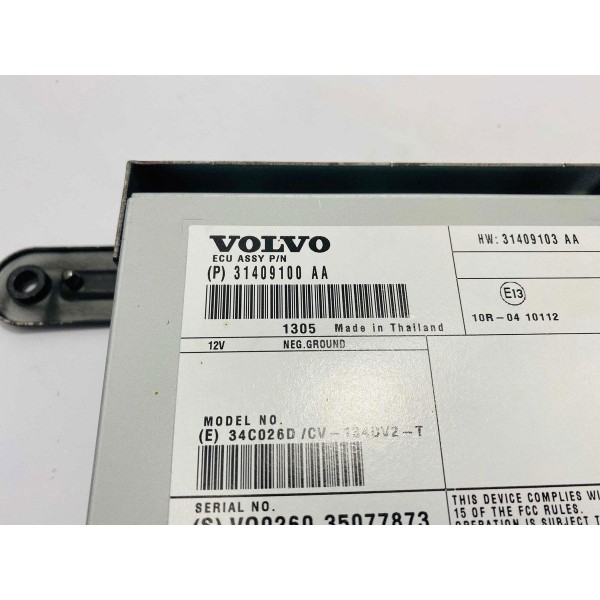 Módulo Som Volvo Xc60 2015 31409100