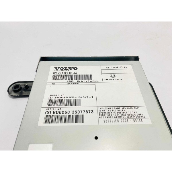 Módulo Som Volvo Xc60 2015 31409100