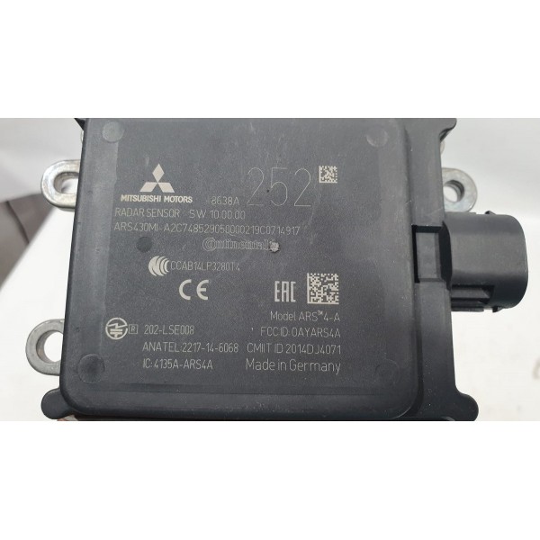 Módulo Sensor Radar Mitsubishi Eclipse Cross Hpes 2021