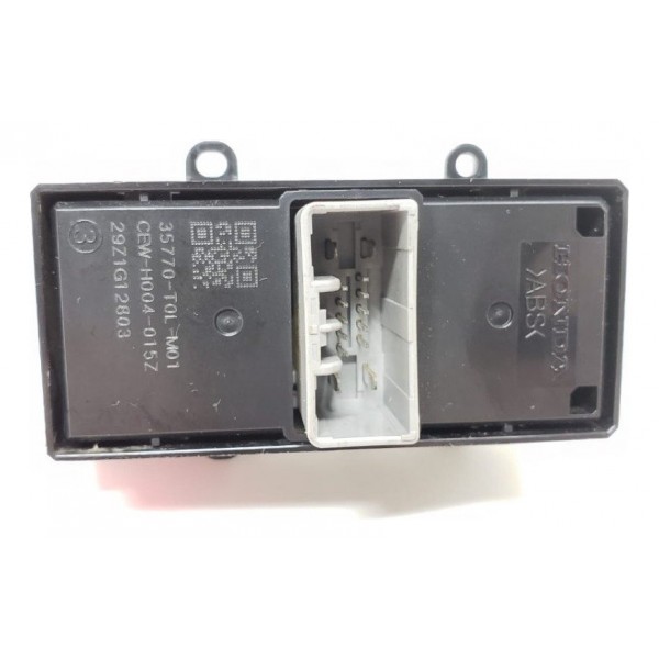 Comando Botão Vidro Elétrico Tras Direito Honda Crv Exl 2012
