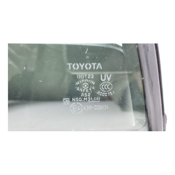 Vidro Vigia Porta Traseira Esquerda Toyota Prius Híbrido 1.8