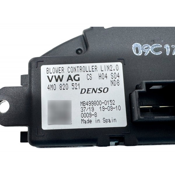 Resistência Ar Condicionado Audi Q8 2020 4m0820521