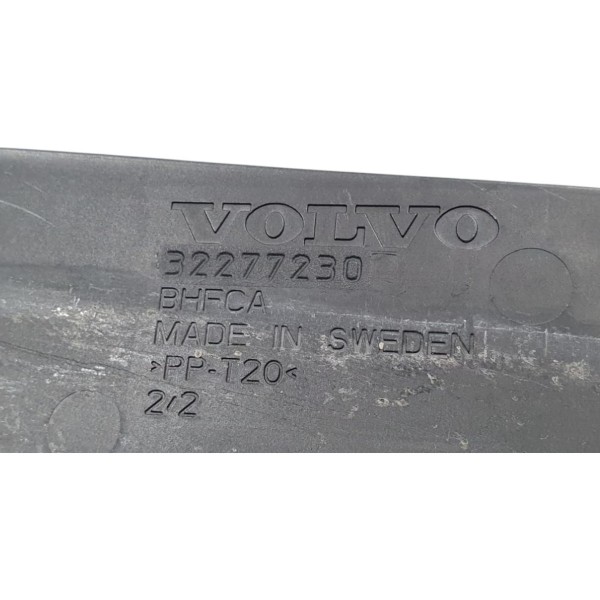 Moldura Puxador Capô Volvo S60 T8 Híbrido 2020 Preto
