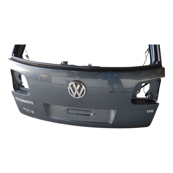 Tampa Traseira Porta Mala Vw Touareg 2010 Preto