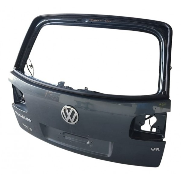 Tampa Traseira Porta Mala Vw Touareg 2010 Preto