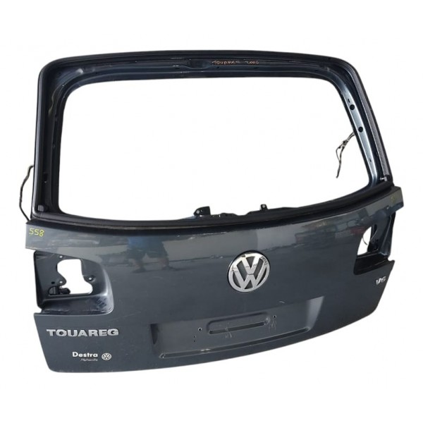 Tampa Traseira Porta Mala Vw Touareg 2010 Preto