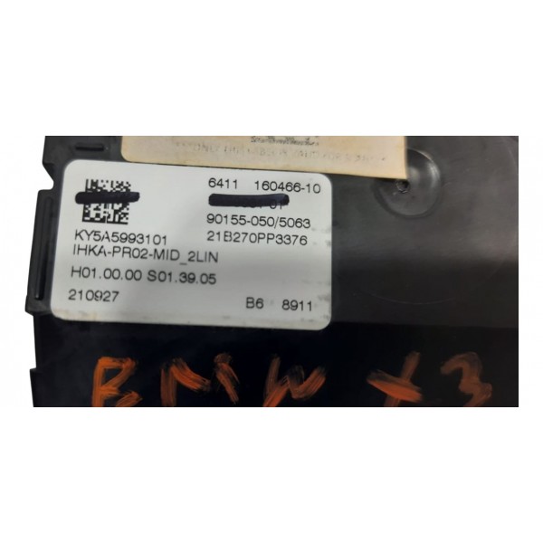 Módulo Controle Do Ar Condicionado Bmw X3 2022 M40i