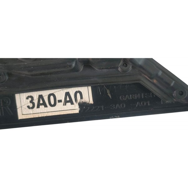 Acabamento Externo Porta D/d Honda Crv 2023 Dianteira Direita Preto