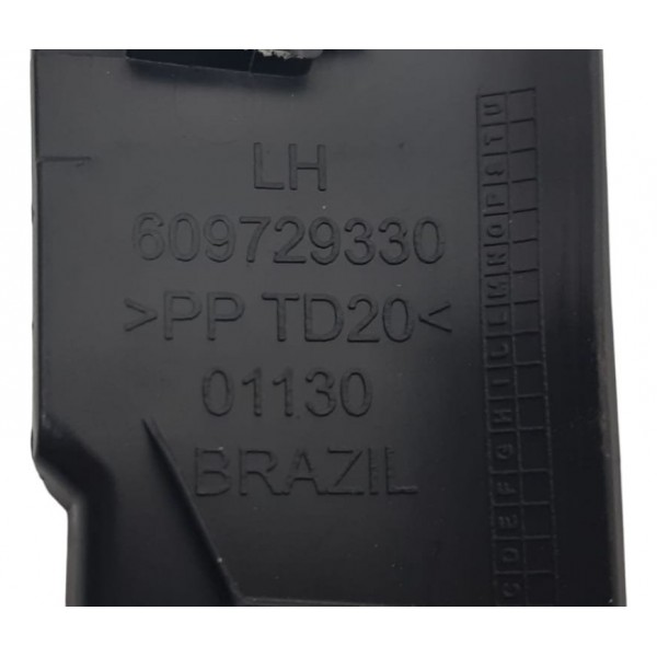 Acabamento Esquerdo Do Painel Jeep Compass 2023 Preto Animal Print