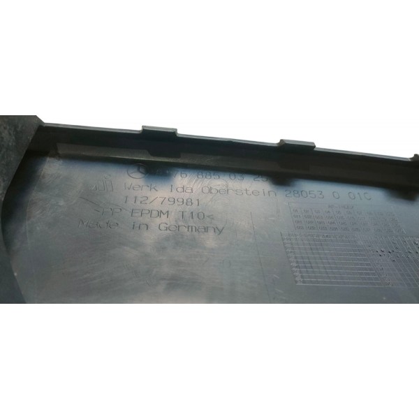 Aplique Para-choque Traseiro Mercedes A200 2016 (c/detalhe)