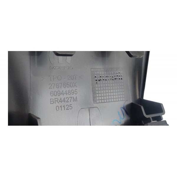 Acabamento Console Porta Copos Jeep Compass 2023 Preto