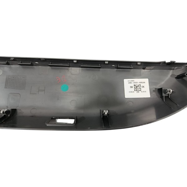 Moldura Porta Diant Esq Land Rover Defender 2.0 2020 Preto