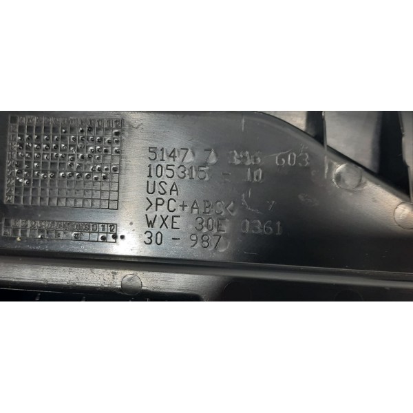 Acabamento Guia Bagagito Lado Esq Porta Malas Bmw X3 2022