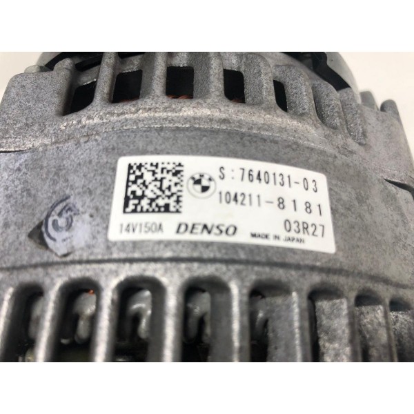 Alternador Motor Mini Cooper S 2.0 F56 2015 7640131. Denso